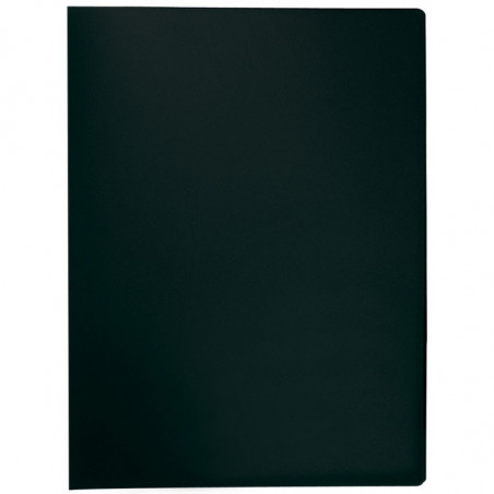 Teczka ofertowa Q-CONNECT, PP, A4, 380mikr., 10 koszulek, czarna