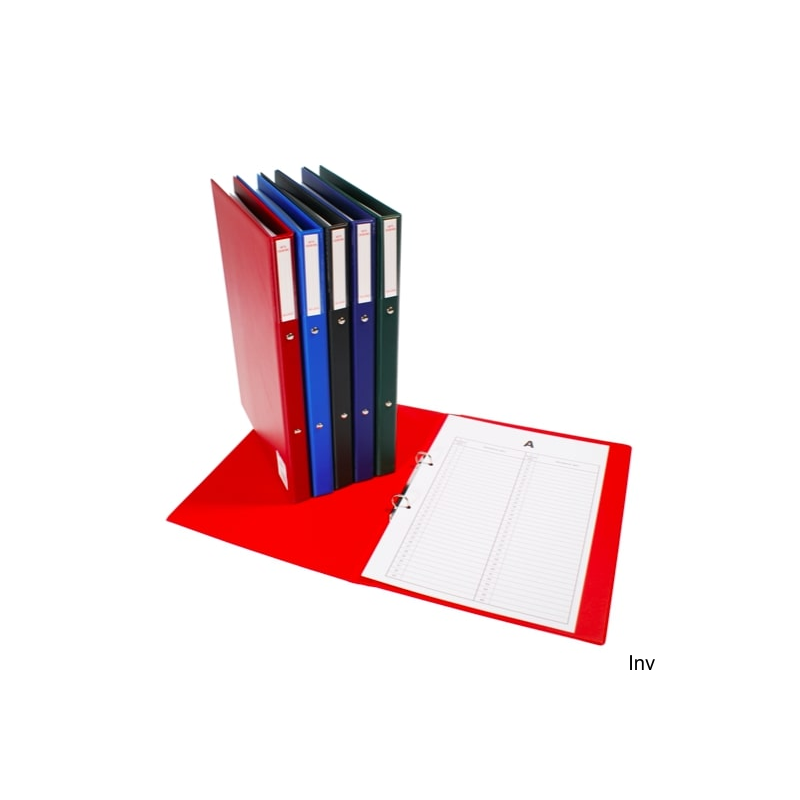 Segregator do akt osobowych 2r-d25, 4 cm, bordowy, Biurfol