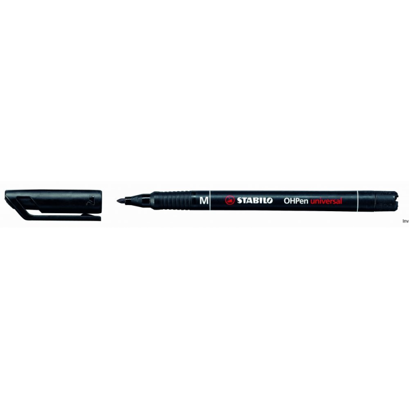 Foliopis Stabilo OHPen niezmywalny 1.0 mm czarny 843/46