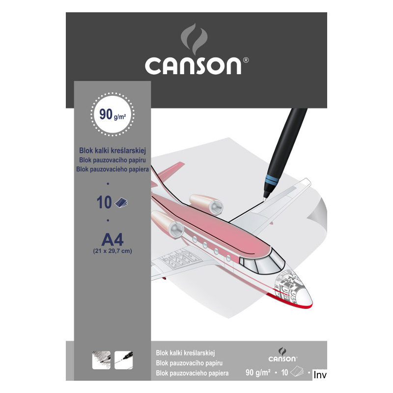 Blok kalkulacyjny A3 10 arkuszy 128 g/m² Canson