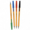 PAKIET Długopis Q-CONNECT z wymiennym wkładem 0,4mm (linia), czarny