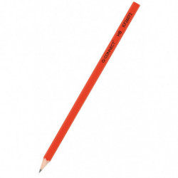 Ołówek drewniany Q-CONNECT HB, lakierowany, czerwony, 12 szt.