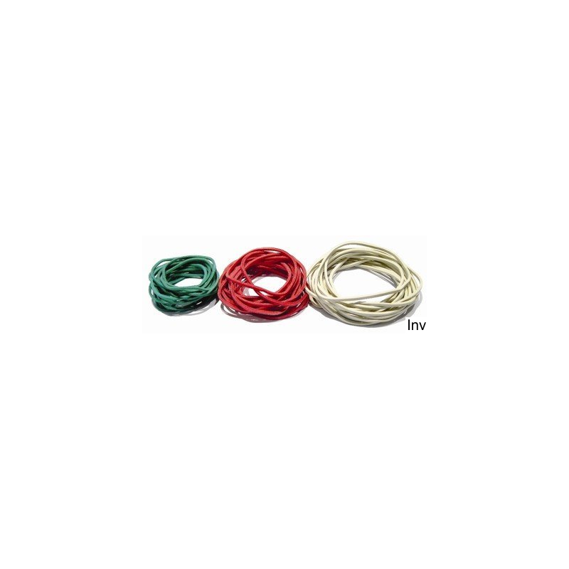 Gumki recepturki 25 mm w kolorach naturalnym, niebieskim, czerwonym, zielonym, białym - Grand