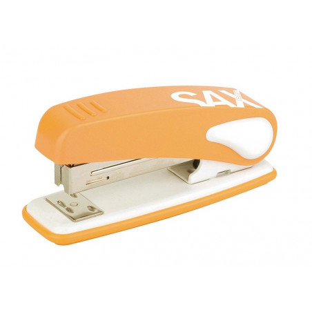 Zszywacz SAX239 Design, zszywa do 25 kartek, display, pomarańczowy