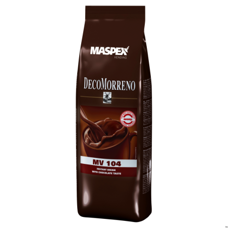 Czekolada do picia DecoMorreno MV 104 Instant 1kg do automatów vendingowych i ekspresów kawowych
