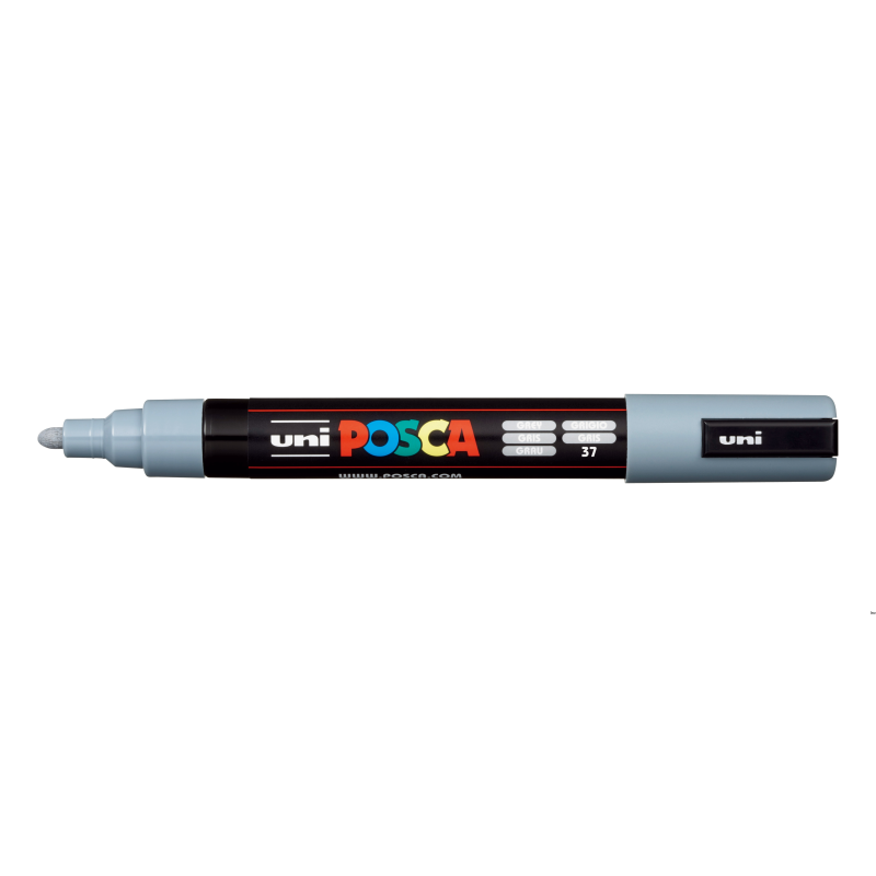Marker POSCA PC-5M szary Uni 138448