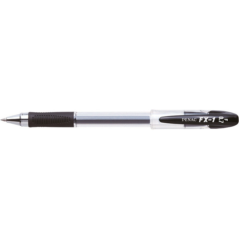 PAKIET Długopis żelowy PENAC FX1 0,7mm, czarny
