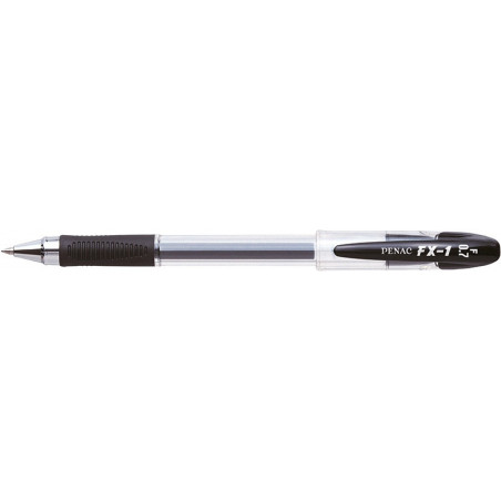 PAKIET Długopis żelowy PENAC FX1 0,7mm, czarny