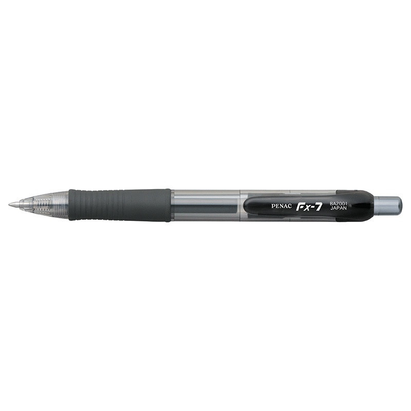 Długopis automatyczny żelowy PENAC FX7 0,7mm, czarny