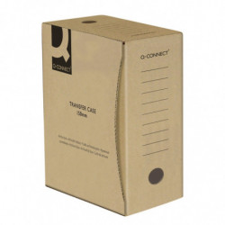 Pudło archiwizacyjne Q-CONNECT, karton, A4/150mm, szare, 20 szt.