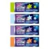 Gumka do ścierania KEYROAD Luminious, fluorescencyjna, 2 szt., blister, mix kolorów