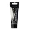 Farba akrylowa KEYROAD, 75ml, tubka, biała
