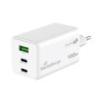 Ładowarka MEDIARANGE 100W, szybkie ładowanie, 2xUSB-C + 1xUSB-A, biały