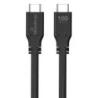 Kabel USB-C MEDIARANGE, 100W max, USB 3.2, 3m, czarny