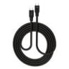 Kabel USB-C MEDIARANGE, 100W max, USB 3.2, 3m, czarny