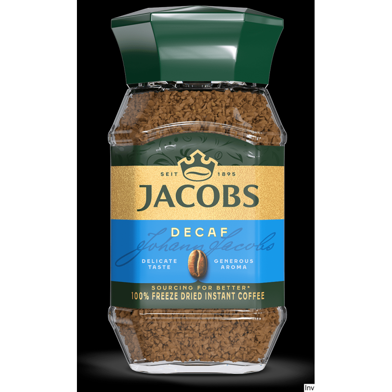 Kawa rozpuszczalna Jacobs Kronung Decaff bezkofeinowa 100g