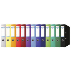 Segregator DONAU Premium-S, PP, A4/75mm, fioletowy