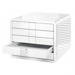 Zestaw 5 szufladek HAN iBox, ABS, A4, biały