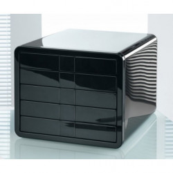 Zestaw 5 szufladek HAN iBox, ABS, A4, czarny