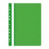 PAKIET Skoroszyt OFFICE PRODUCTS, PP, A4, miękki, 100/170mikr., wpinany, zielony
