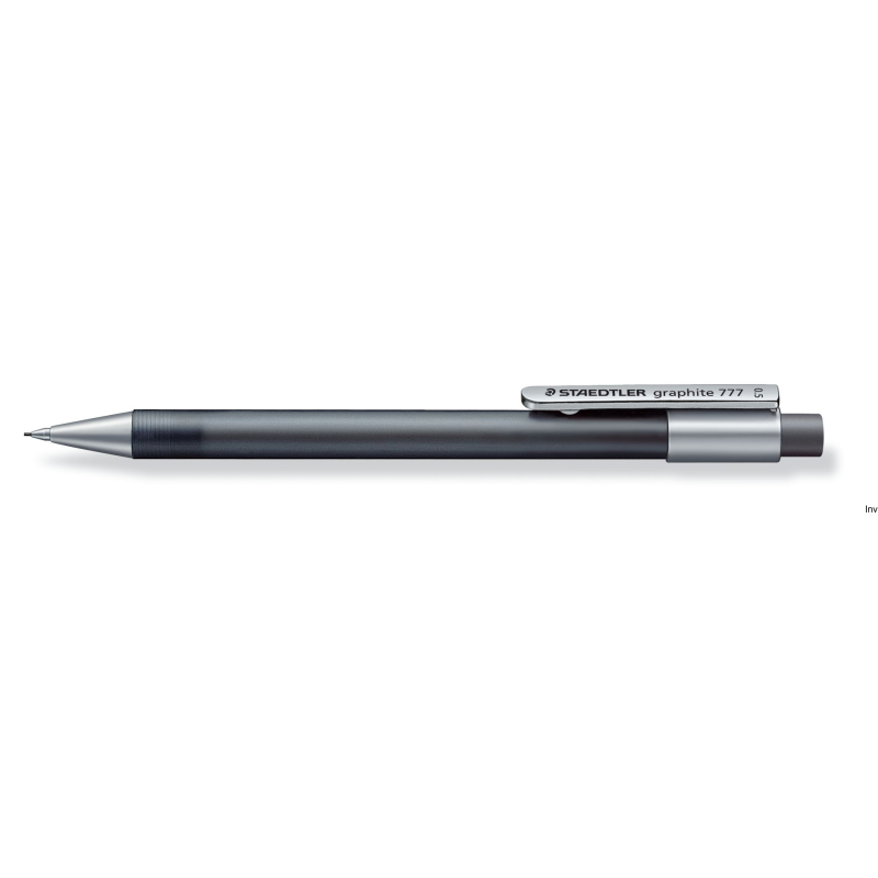 Ołówek automatyczny STAEDTLER GRAFIT 0.5mm szary z gumką, 10 sztuk w opakowaniu