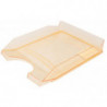 Szufladka na biurko OFFICE PRODUCTS, polistyren, A4, transparentna pomarańczowa