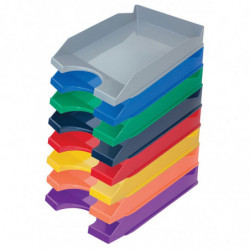 Szufladka na biurko OFFICE PRODUCTS, polistyren, A4, fioletowa