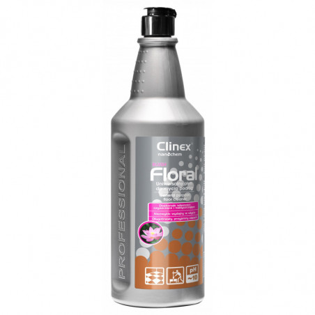 Uniwersalny płyn CLINEX Floral, do mycia podłóg, Blush, 1l