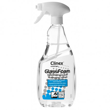 Pianka CLINEX Glass Foam, do mycia szyb, 650ml
