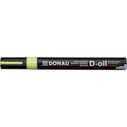 Marker olejowy DONAU D-Oil, okrągły, 2,8mm, żółty