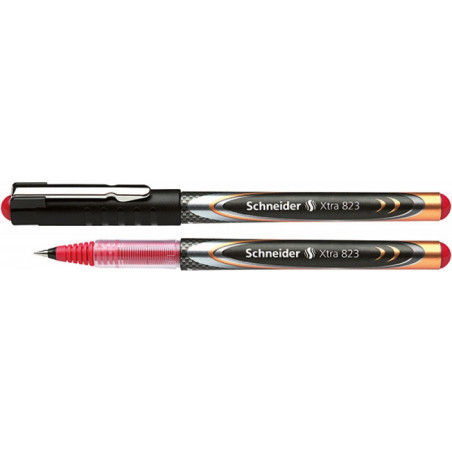 PAKIET Pióro kulkowe SCHNEIDER Xtra 823, 0,3 mm, czerwony