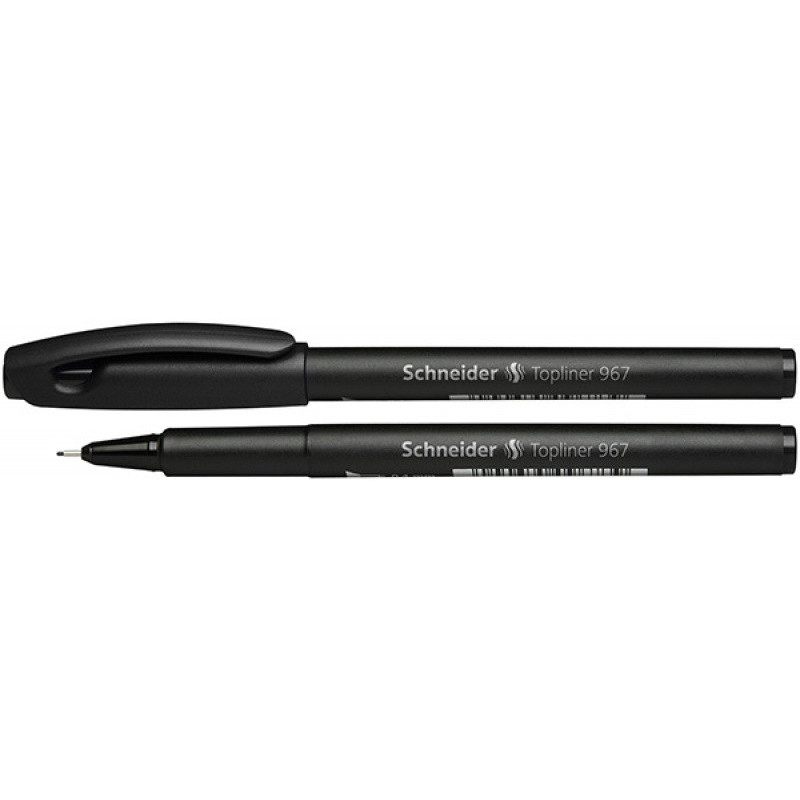 PAKIET Cienkopis SCHNEIDER Topliner 967, 0,4 mm, czarny