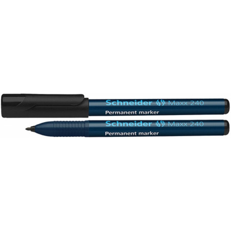 PAKIET Marker permanentny SCHNEIDER Maxx 240, 1-2mm, czarny