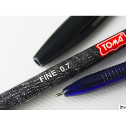 Długopis Toma JEANS Medium niebieski 0,8mm fine