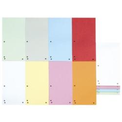 Przekładki DONAU, karton, 1/3 A4, 235x105mm, 100szt., zielone