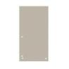 Przekładki DONAU, karton, 1/3 A4, 235x105mm, 100szt., szare