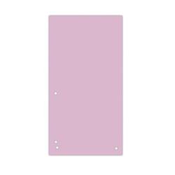 Przekładki DONAU, karton, 1/3 A4, 235x105mm, 100szt., jasnoróżowe