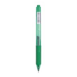 PAKIET Długopis automatyczny żelowy OFFICE PRODUCTS,gr. linii 0,25mm, dł. linii 1200m, zielony