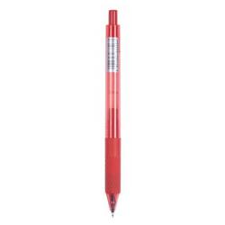 PAKIET Długopis automatyczny żelowy OFFICE PRODUCTS,gr. linii 0,25mm, dł. linii 1200m, czerwony