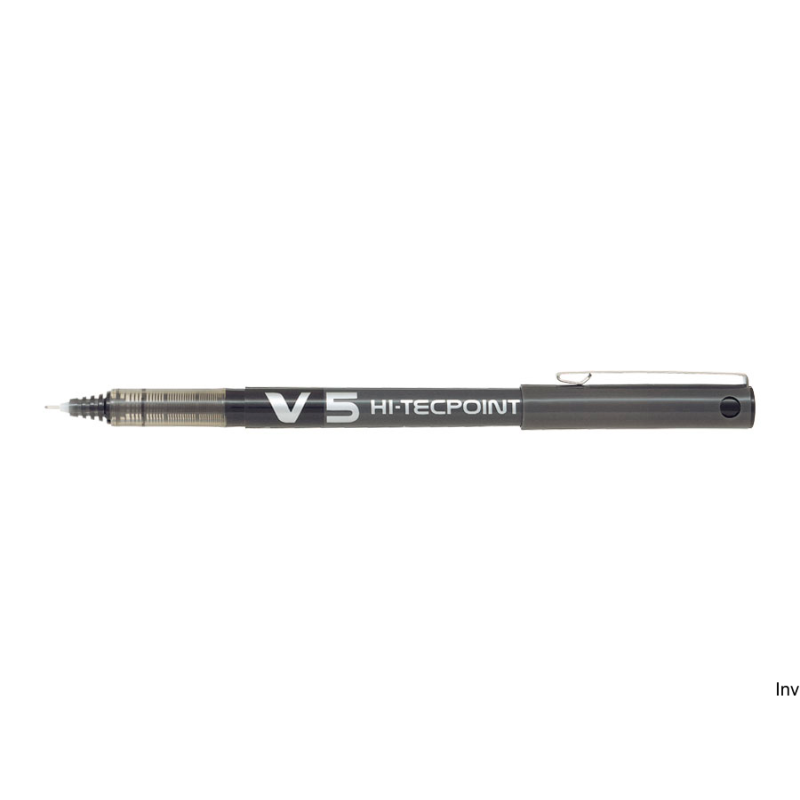 Cienkopis Pilot V5 czarny 0,30 mm, precyzyjna końcówka, idealny dla leworęcznych