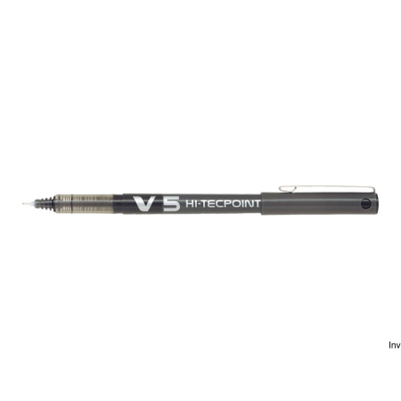 Cienkopis Pilot V5 czarny 0,30 mm, precyzyjna końcówka, idealny dla leworęcznych