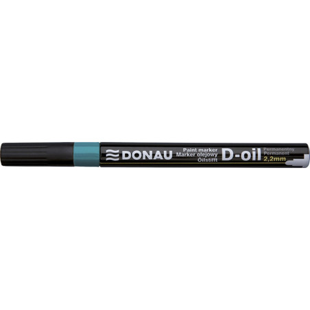 Marker olejowy DONAU D-Oil, okrągły, 2,2mm, zielony