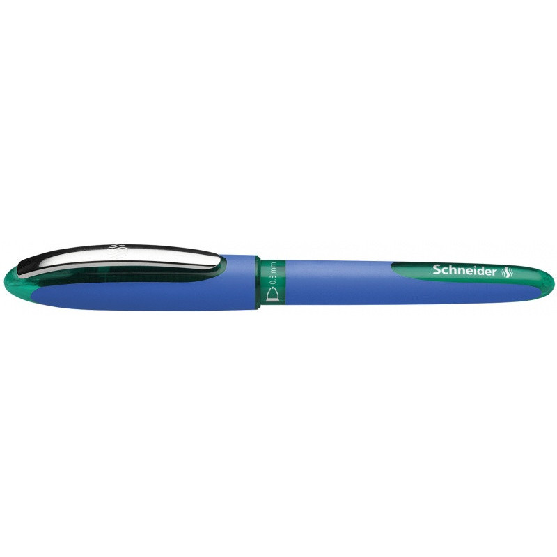 PAKIET Pióro kulkowe SCHNEIDER One Hybrid C, 0,3 mm, zielony