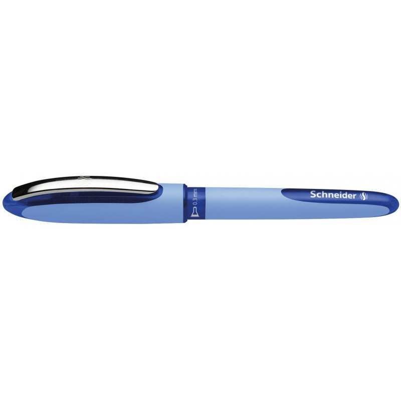 PAKIET Pióro kulkowe SCHNEIDER One Hybrid N, 0,3 mm, niebieski