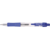 Długopis automatyczny żelowy DONAU 0,5mm, niebieski, wodoodporny tusz, ergonomiczny uchwyt