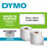 Etykieta DYMO adresowa - 89 x 36 mm biały S0722400 2 rolki po 260 etykiet
