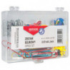 PAKIET Zestaw biurowy (pinezki, gumki i spinacze) OFFICE PRODUCTS, mix 110szt.
