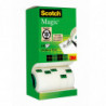 Taśma biurowa SCOTCH Magic (8-1933R14 TPR), matowa, 19mm, 33m, 12szt., 2 rolki GRATIS