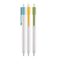 Długopis automatyczny żelowy ECONOVO, szybkoschnący tusz, 0,5mm, 3 szt., mix kolorów