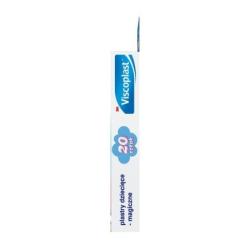 Plastry dziecięce VISCOPLAST Magiczne, 2 rozmiary, 20 szt., pudełko